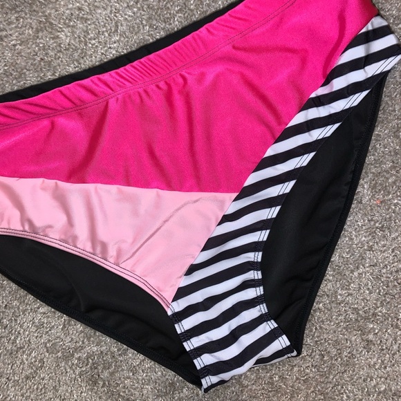 Pink & Black Bikini Bottoms size 4XL - Picture 4 of 7